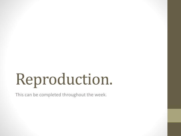 reproduction