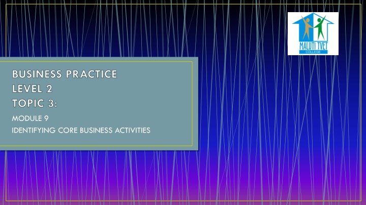 business practice level 2 topic 3 module