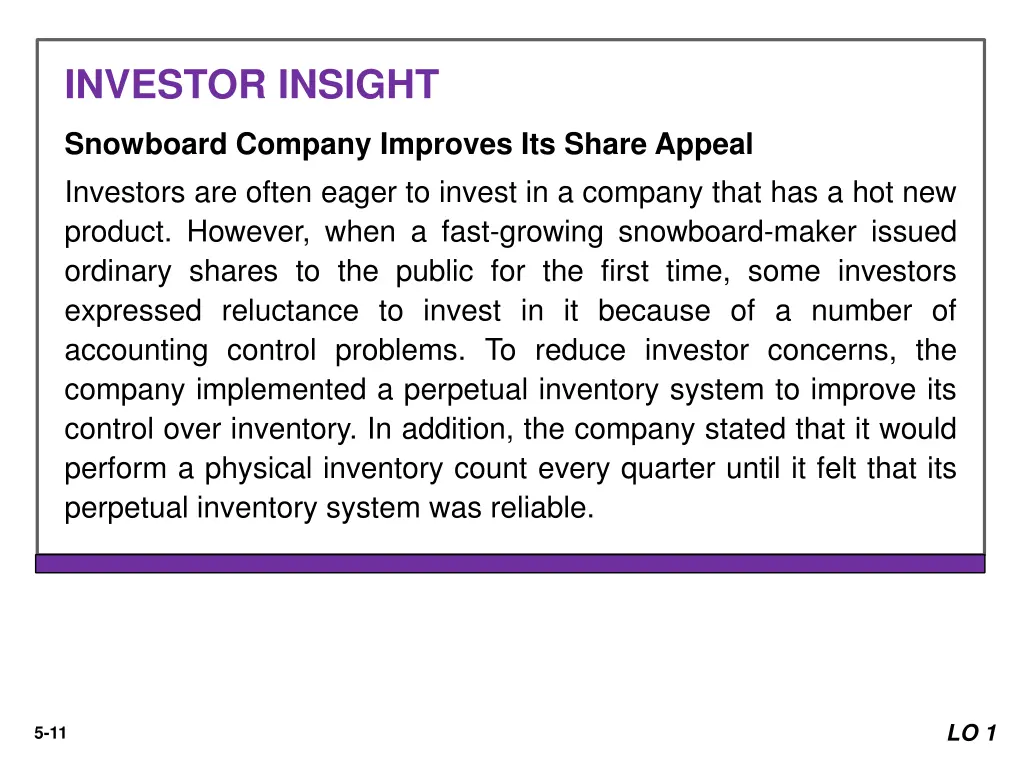 investor insight