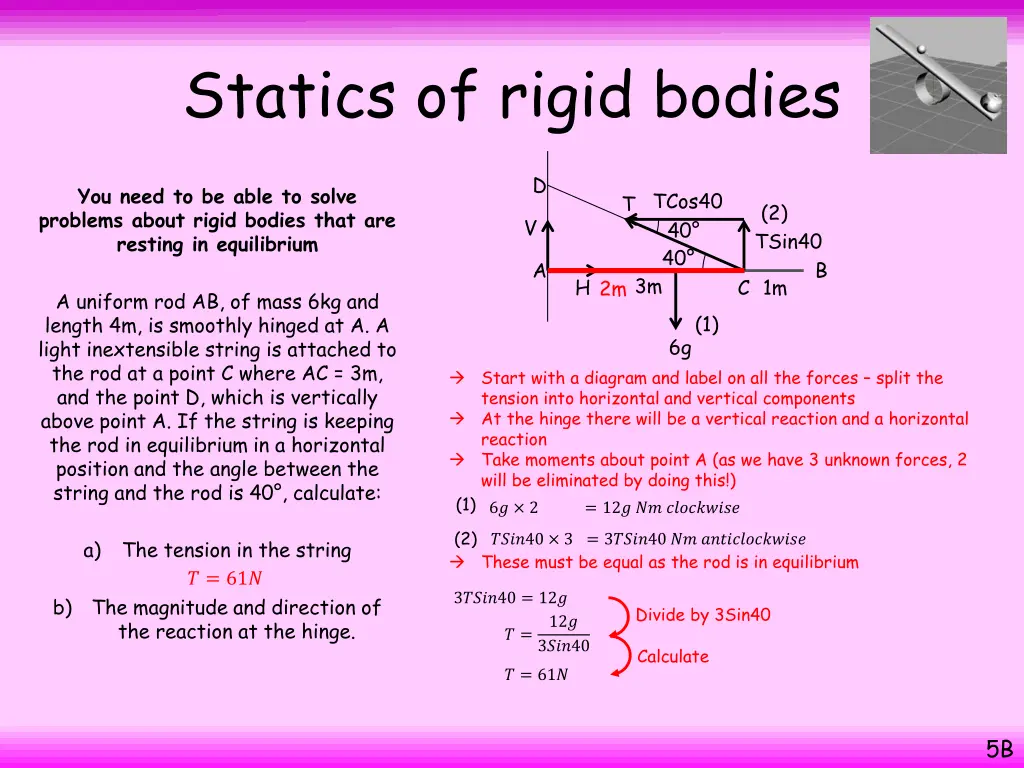 statics of rigid bodies 1