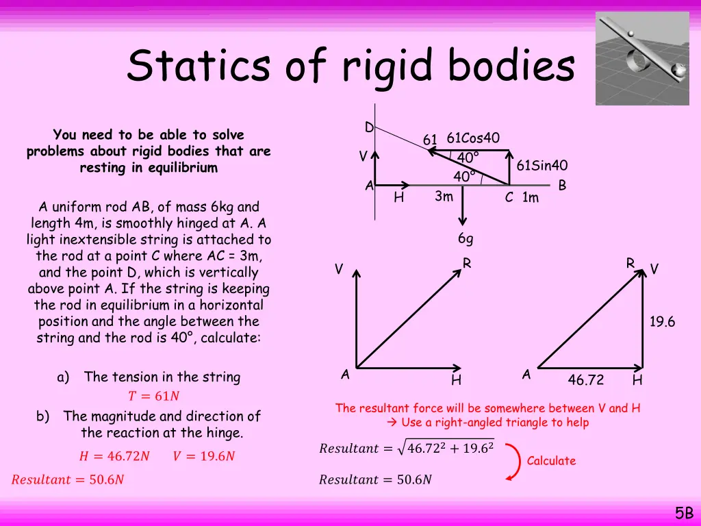 statics of rigid bodies 3