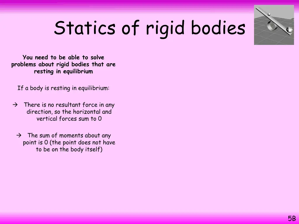 statics of rigid bodies