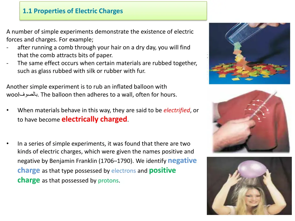 1 1 properties of electric charges