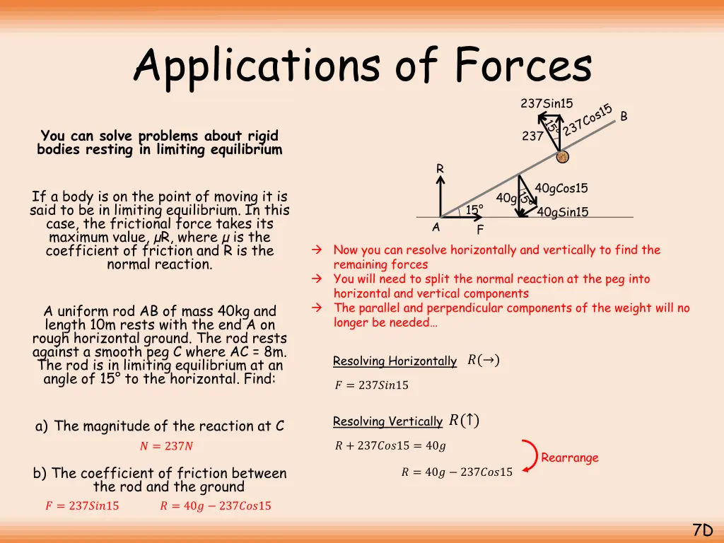 applications of forces 1