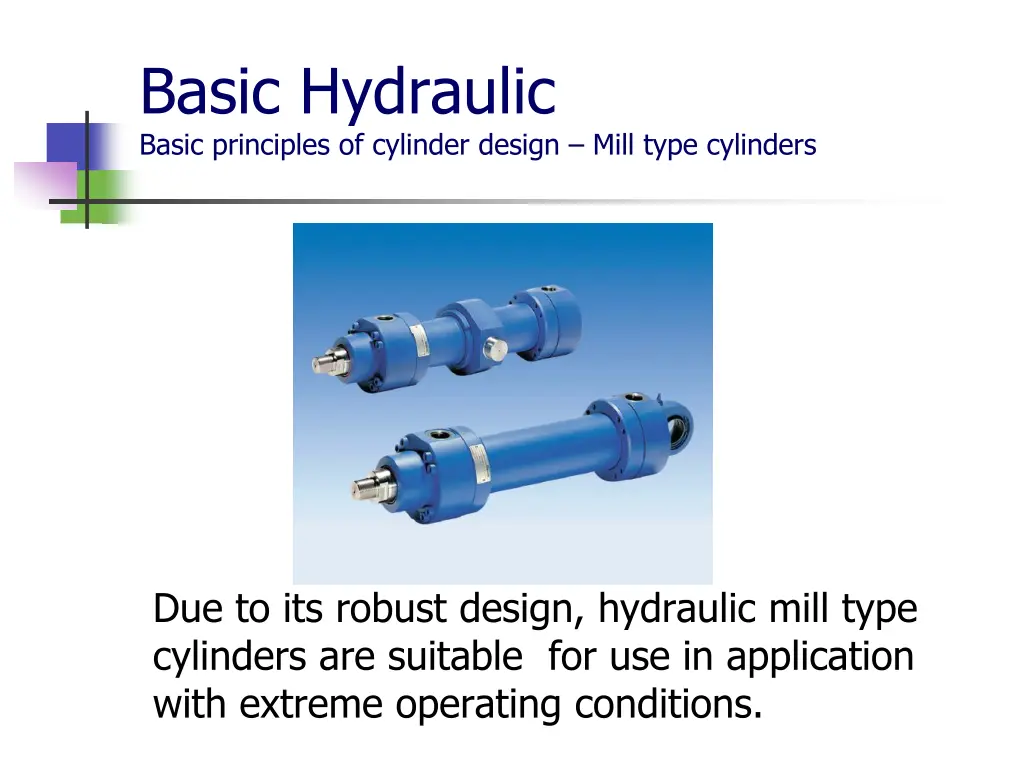 basic hydraulic basic principles of cylinder 3