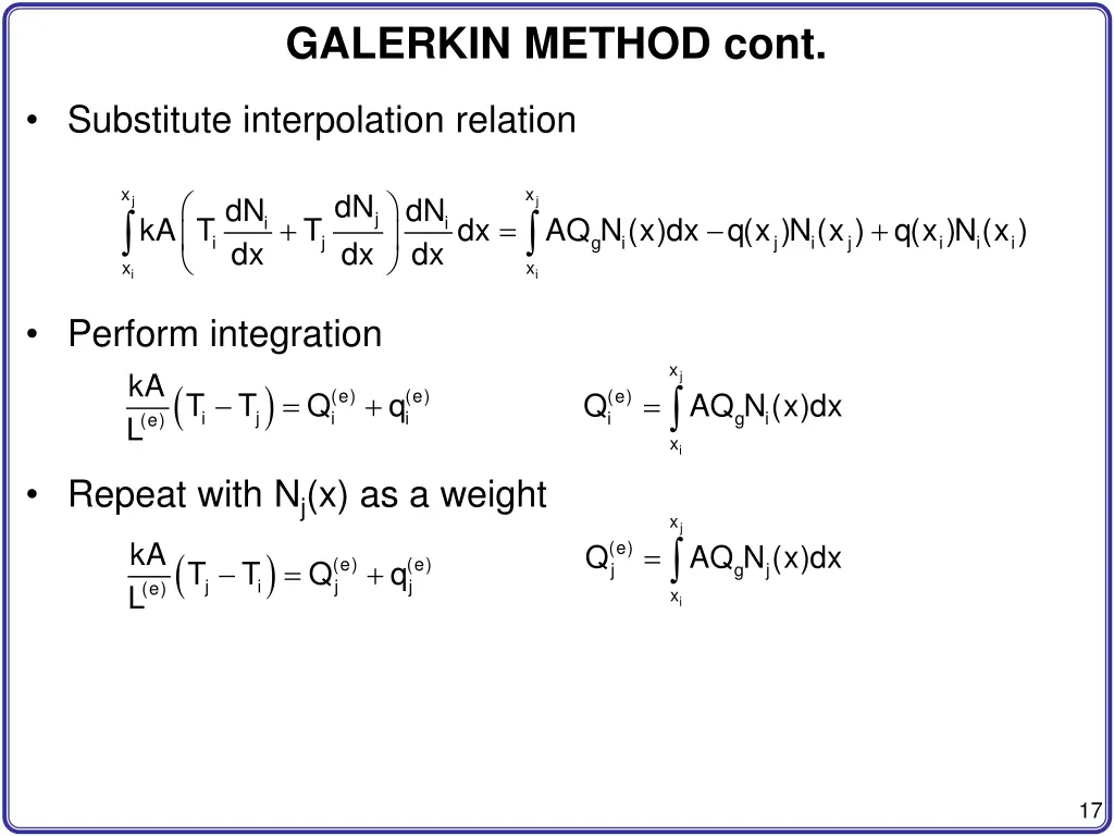 galerkin method cont 1