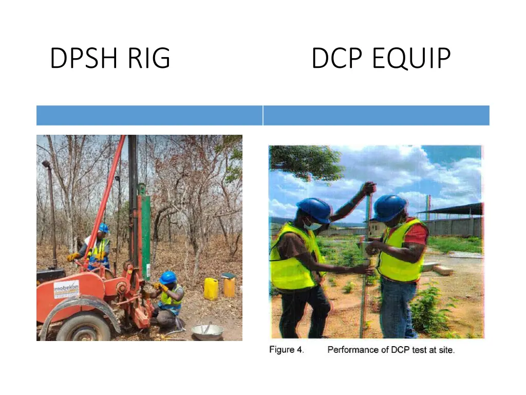 dpsh rig dcp equip