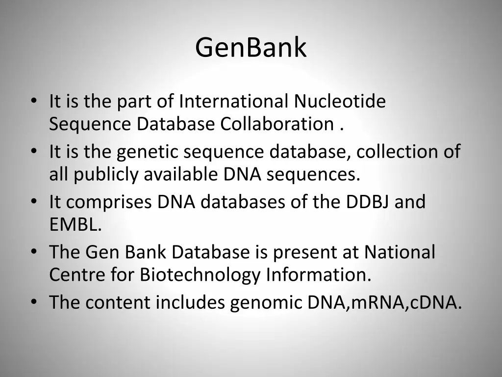 genbank