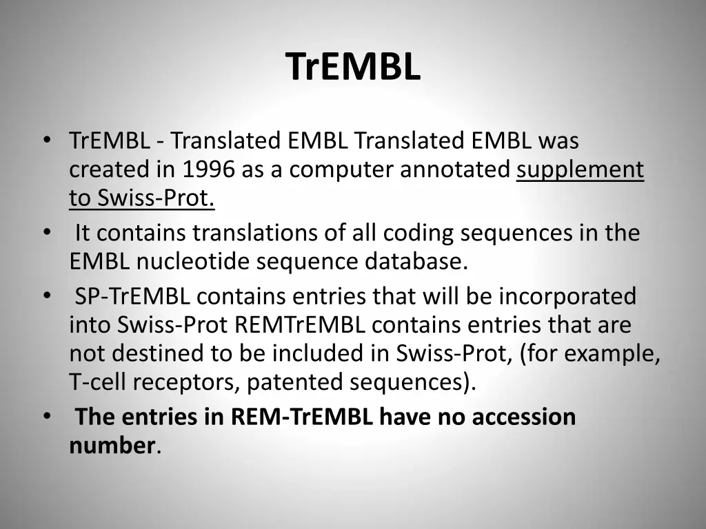 trembl