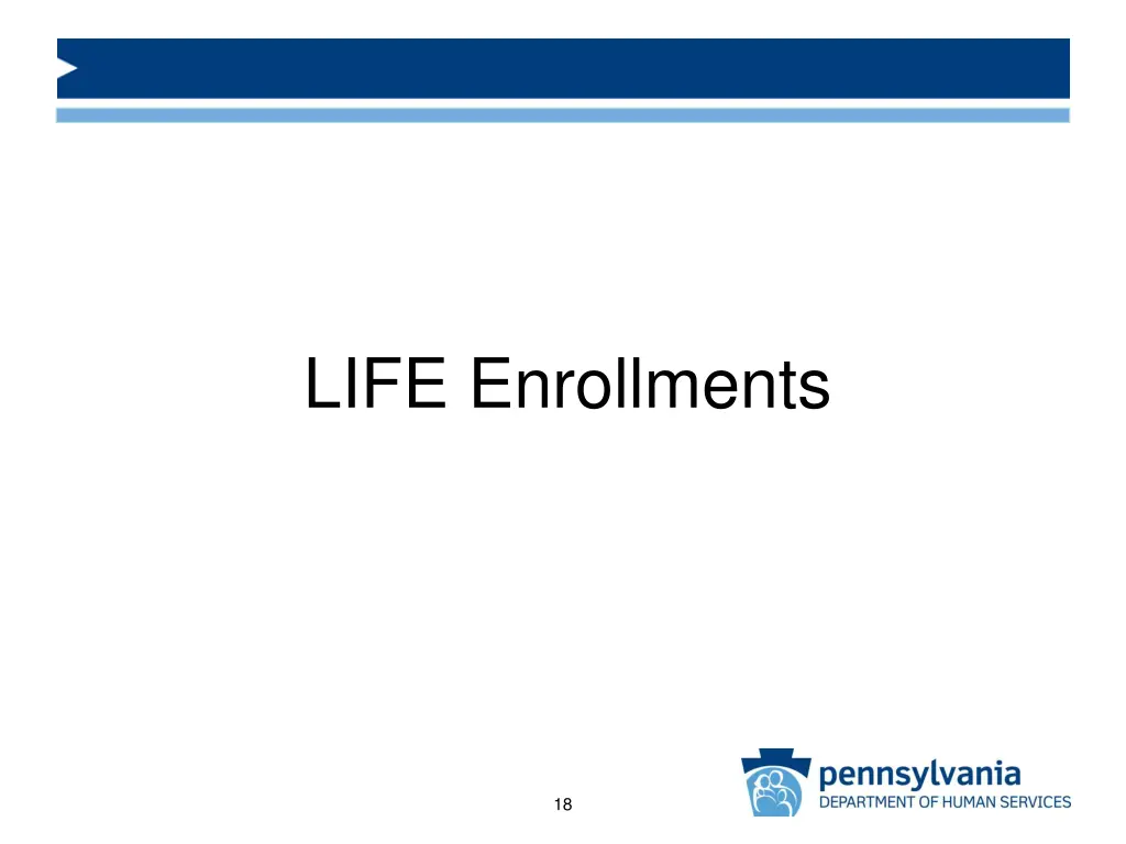 life enrollments