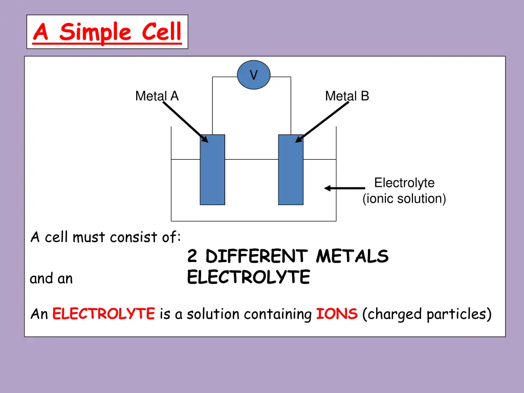 a simple cell