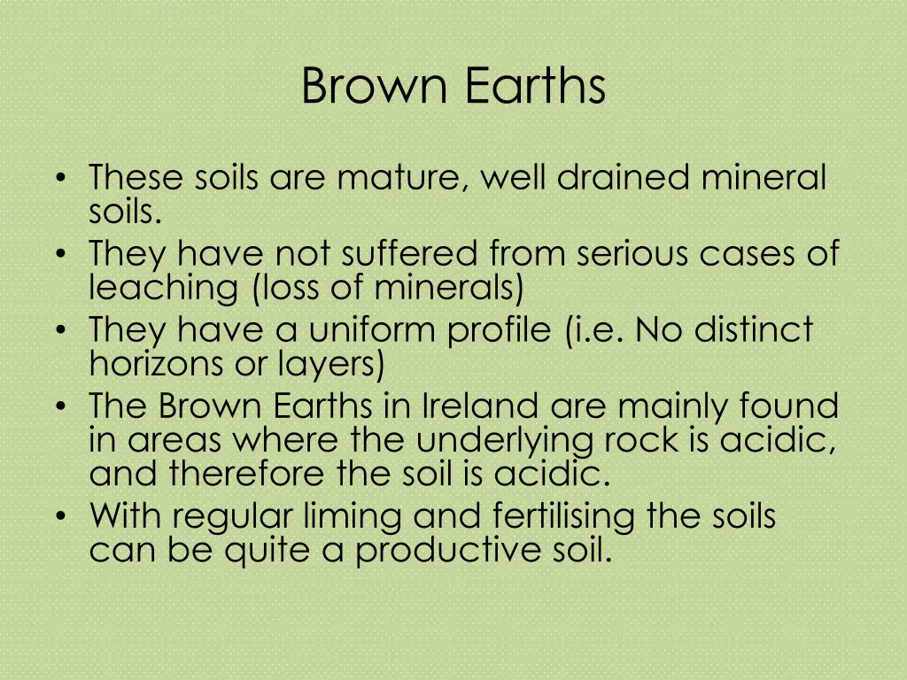 brown earths