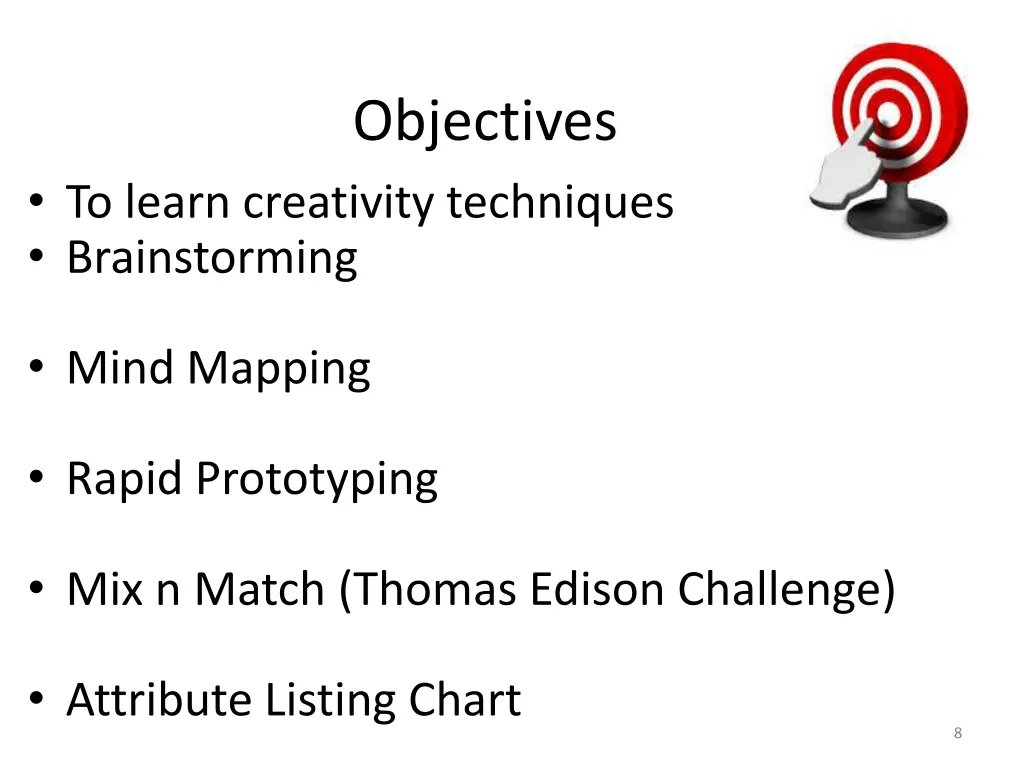 objectives