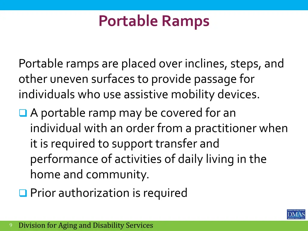 portable ramps