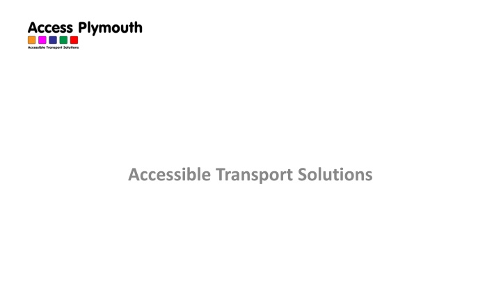 accessible transport solutions