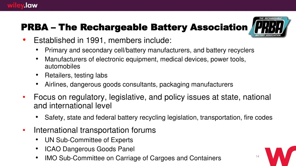 prba prba the rechargeable battery association