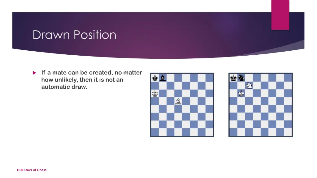 drawn position 3