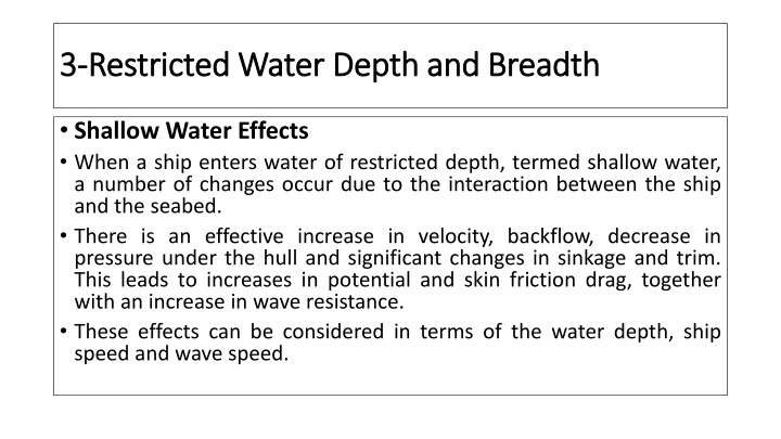 3 3 restricted water depth and breadth restricted