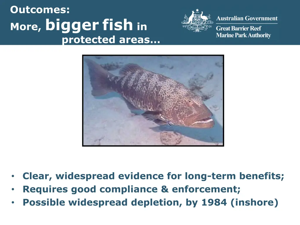 outcomes more bigger fish in protected areas