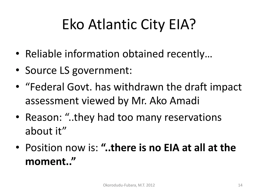 eko atlantic city eia 2