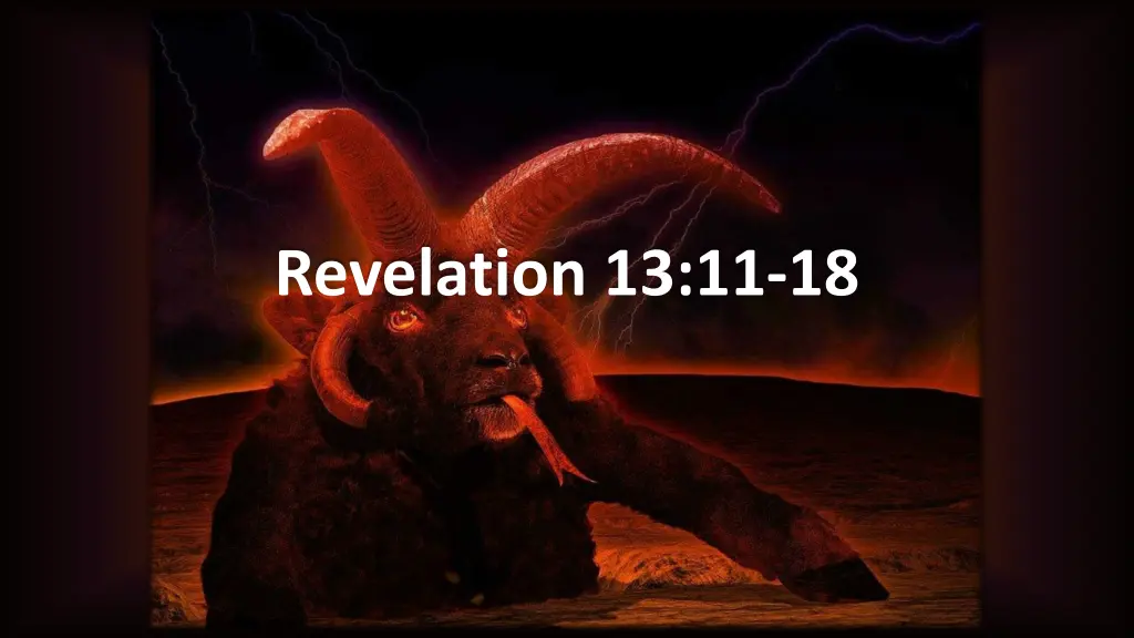 revelation 13 11 18