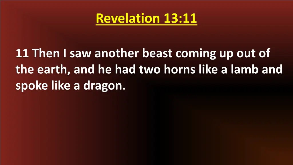 revelation 13 11