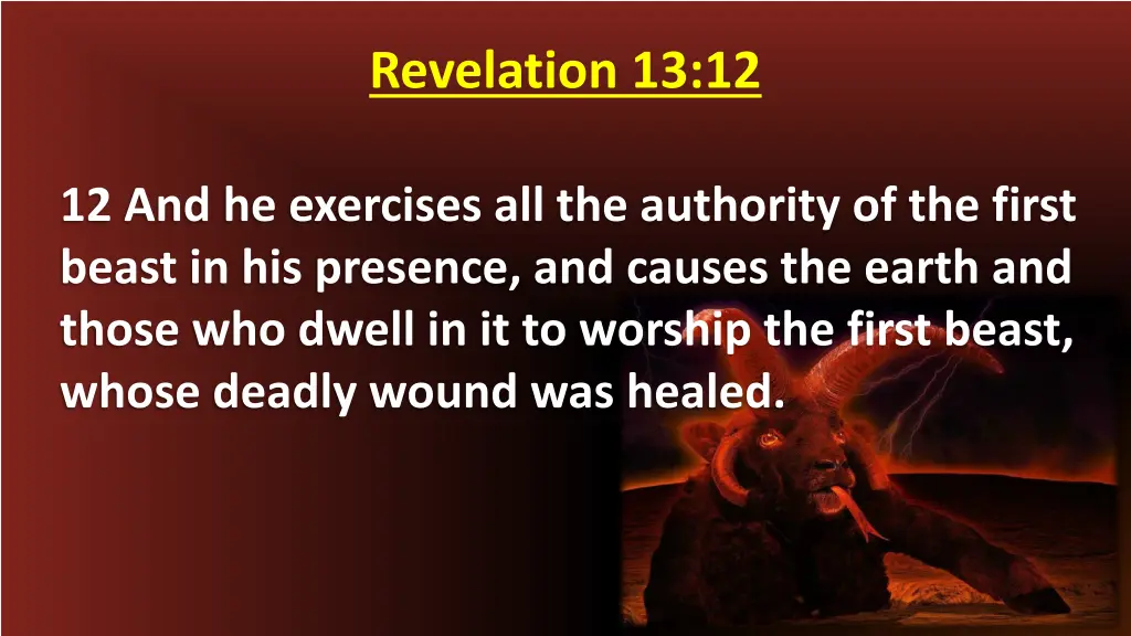 revelation 13 12 1