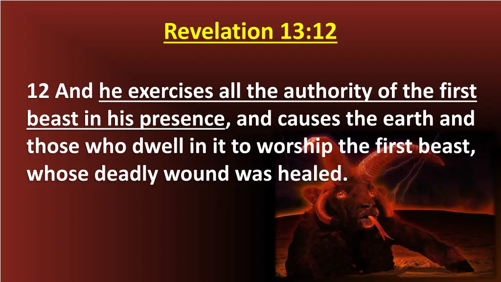 revelation 13 12 2