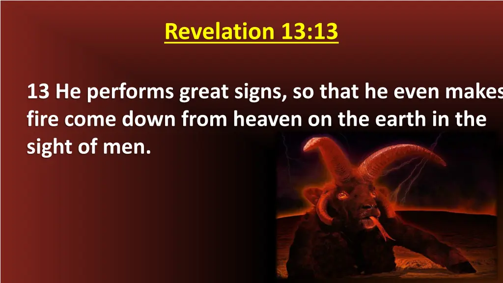 revelation 13 13 1