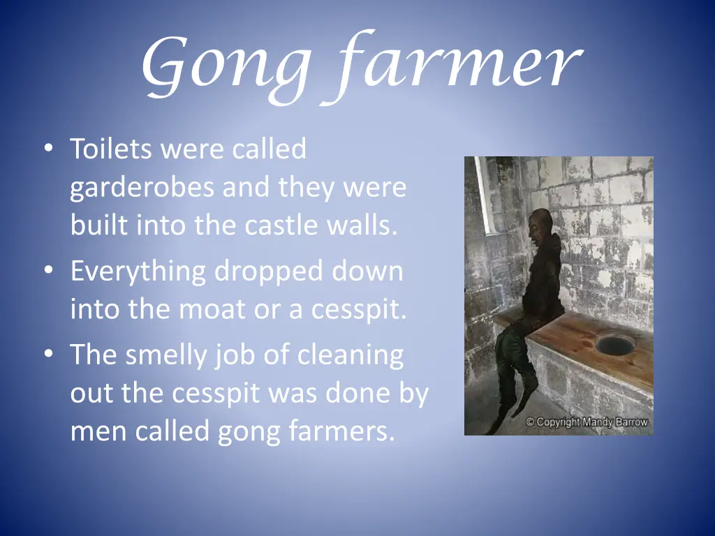 gong farmer