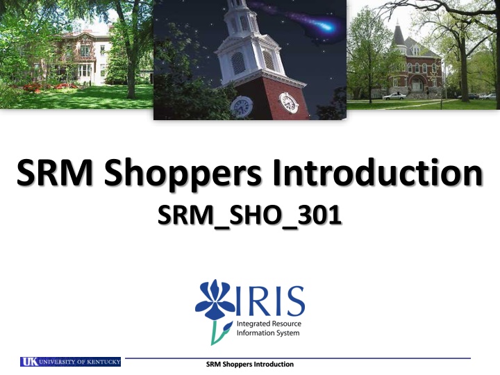 srm shoppers introduction srm sho 301