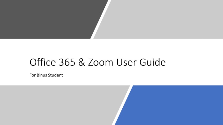 office 365 zoom user guide