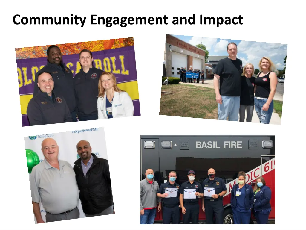 community engagement and impact