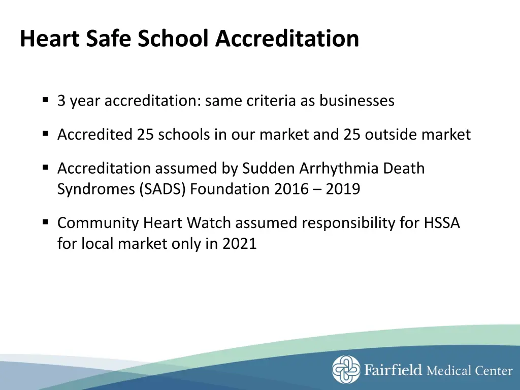 heart safe school accreditation