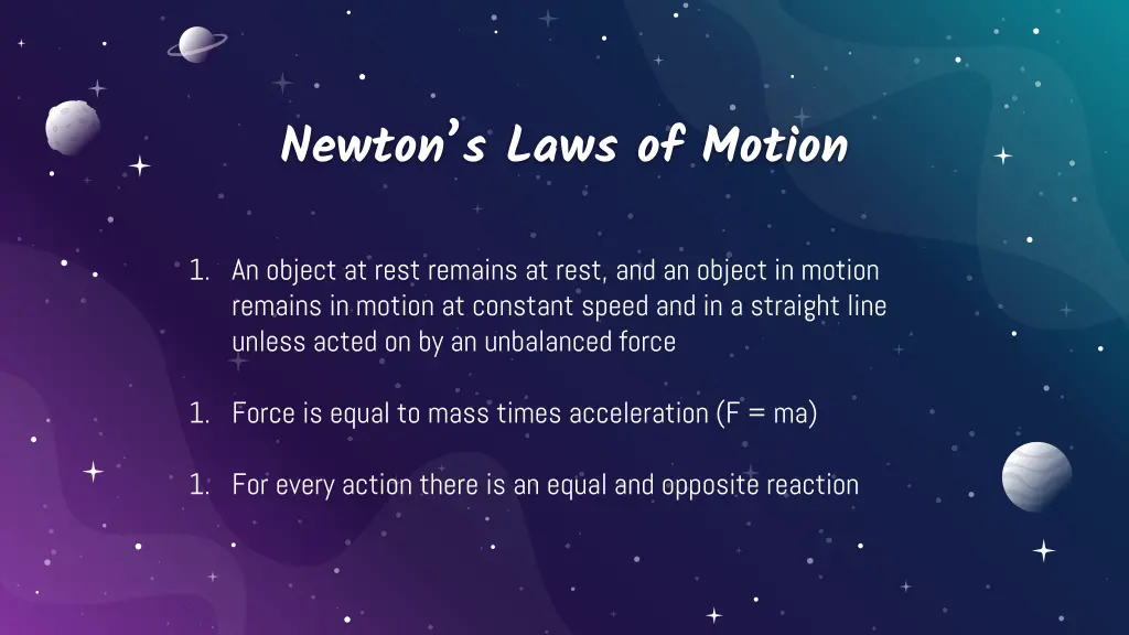 newton s laws of motion