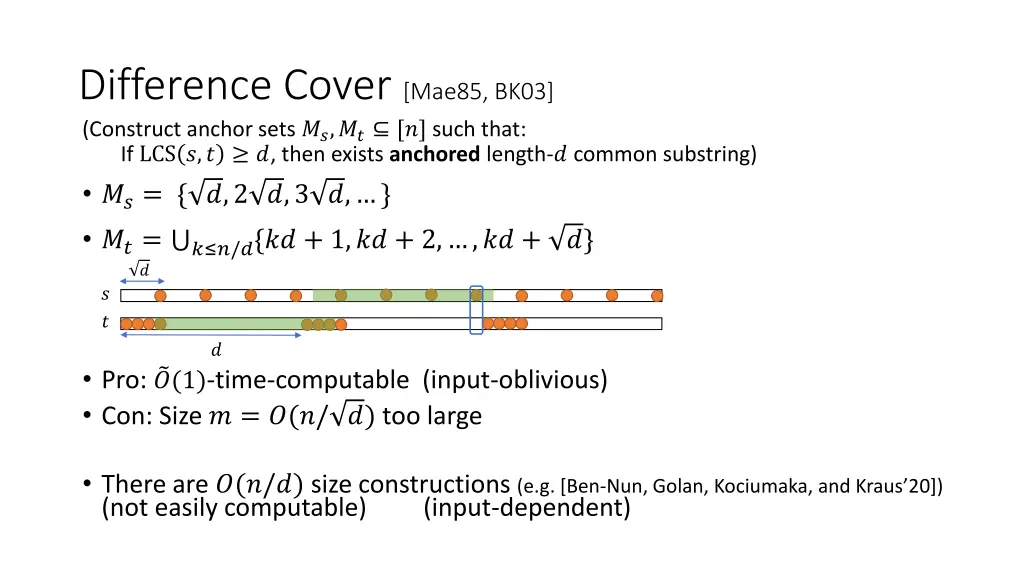 difference cover mae85 bk03 construct anchor sets