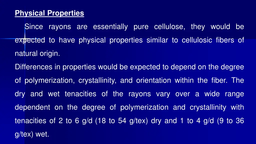 physical properties