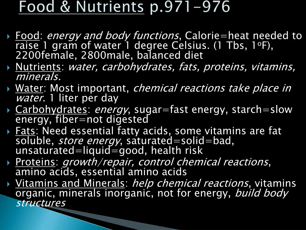 food energy and body functions calorie heat