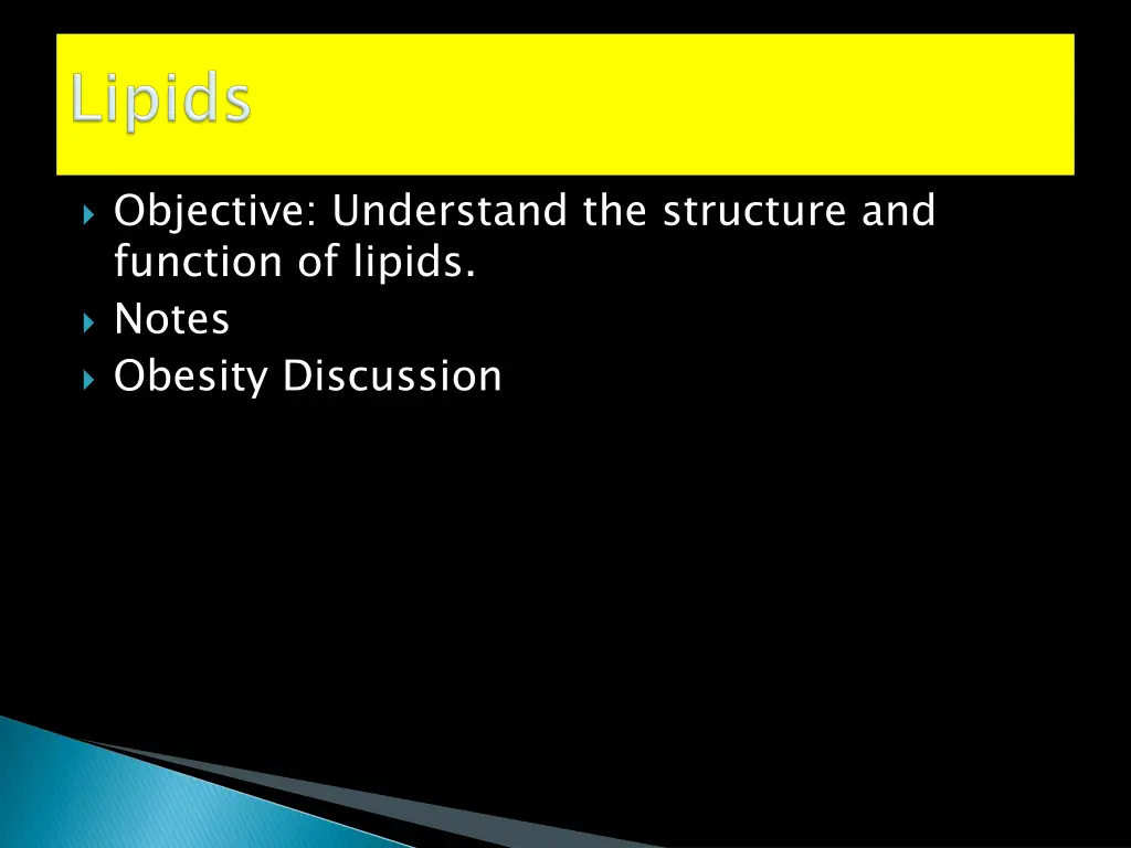 objective understand the structure and function 1