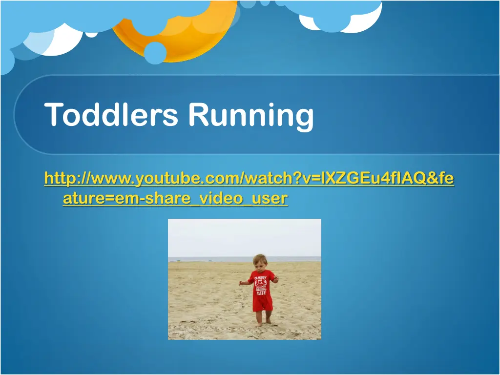 toddlers running