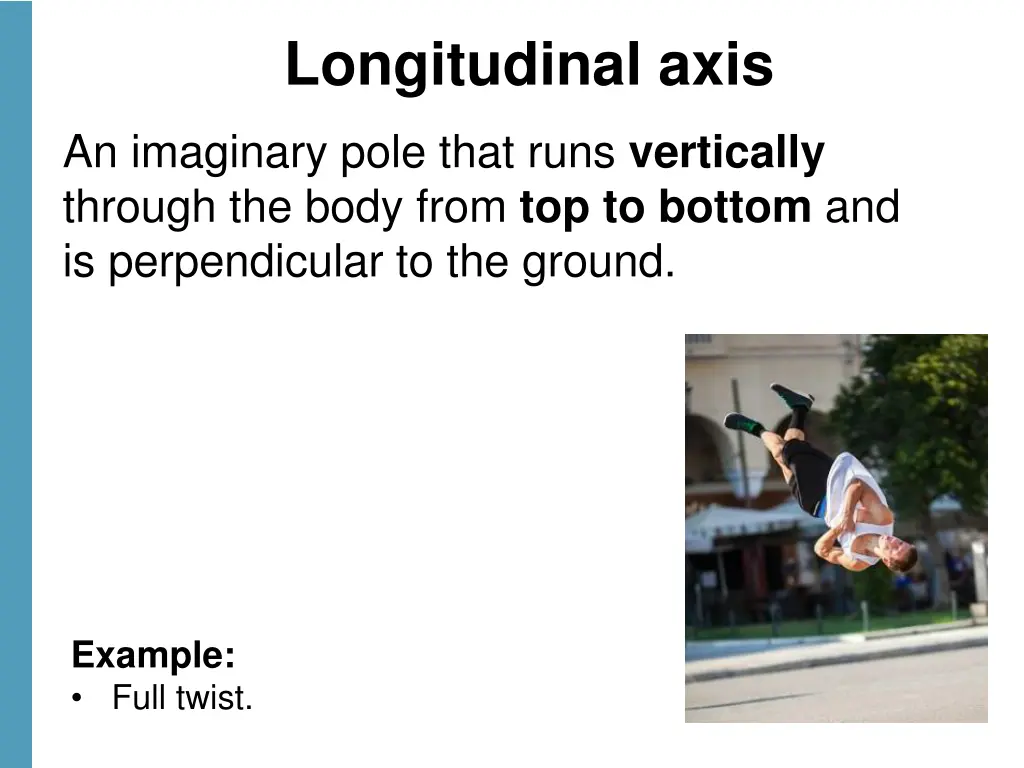 longitudinal axis