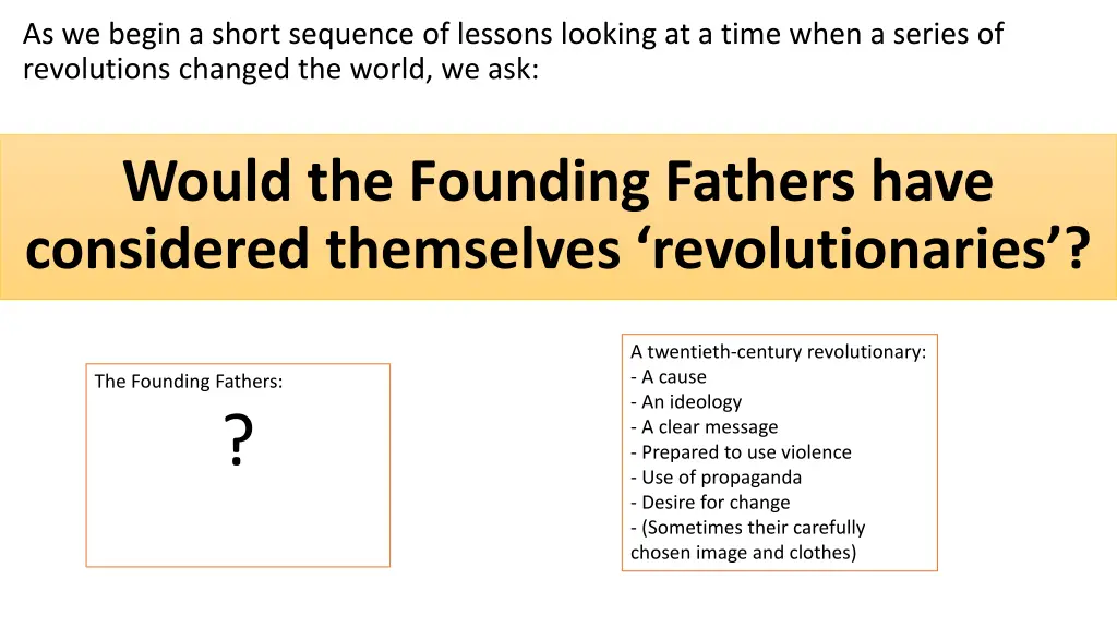 as we begin a short sequence of lessons looking