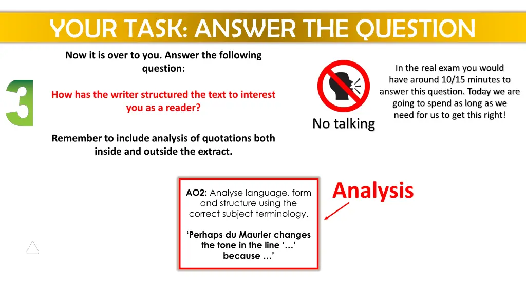 your task answer the question