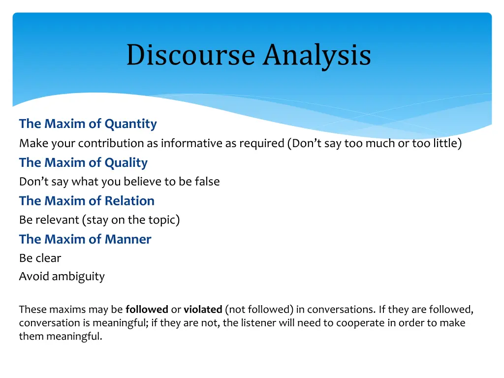 discourse analysis 13