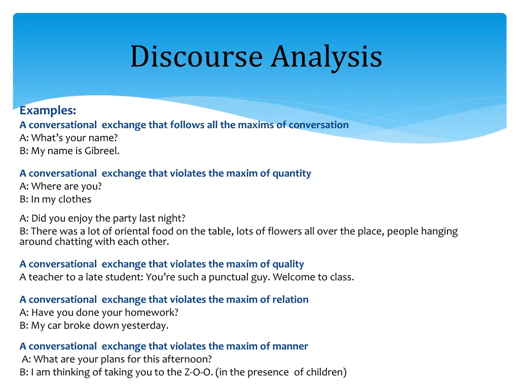 discourse analysis 14