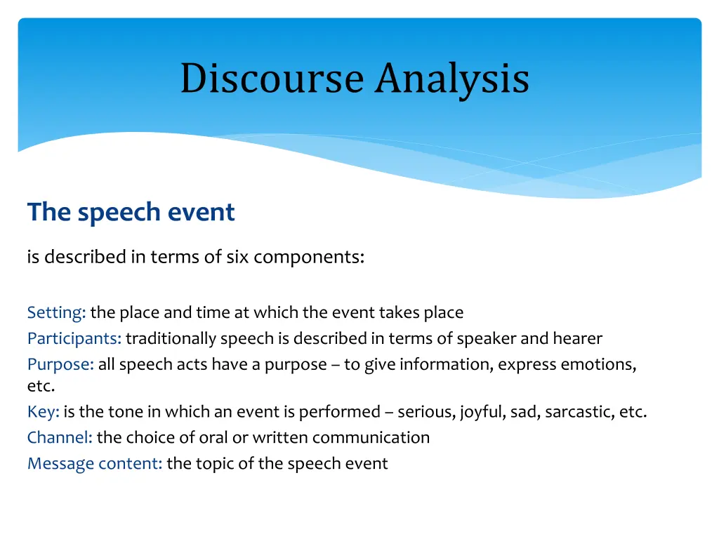 discourse analysis 19