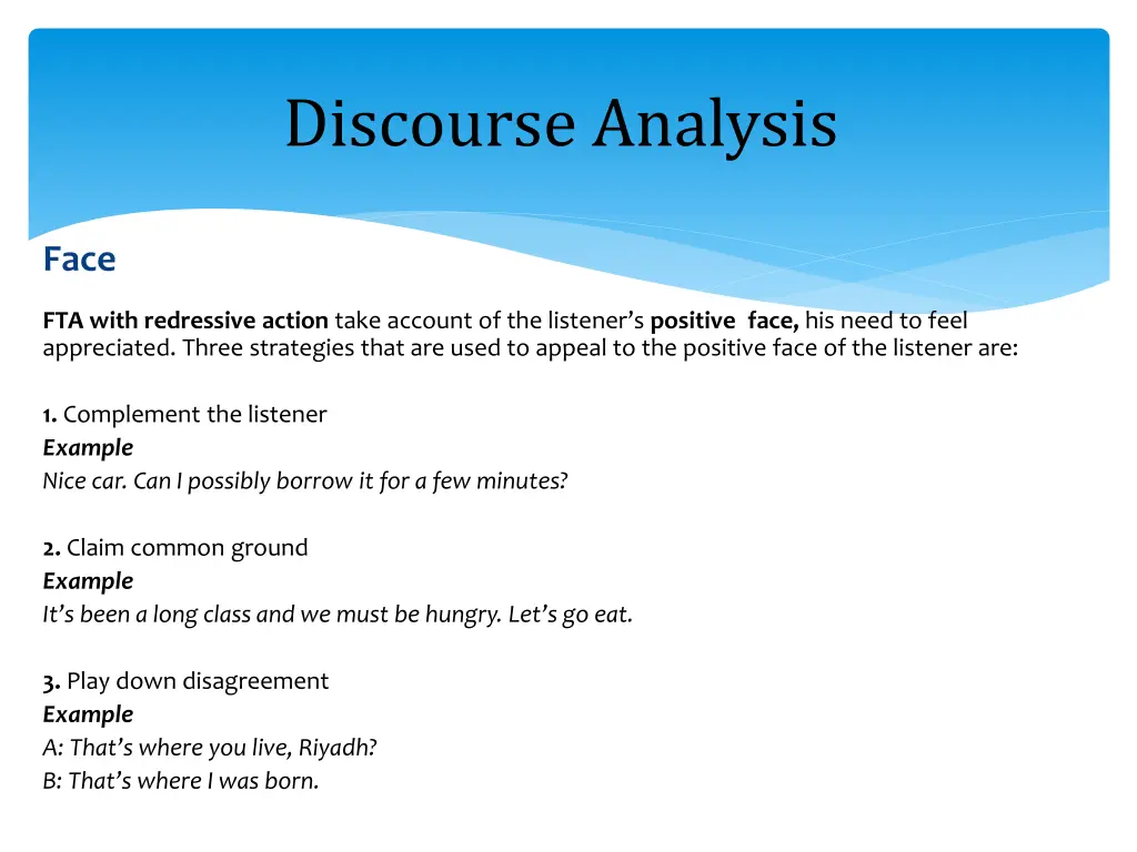 discourse analysis 22