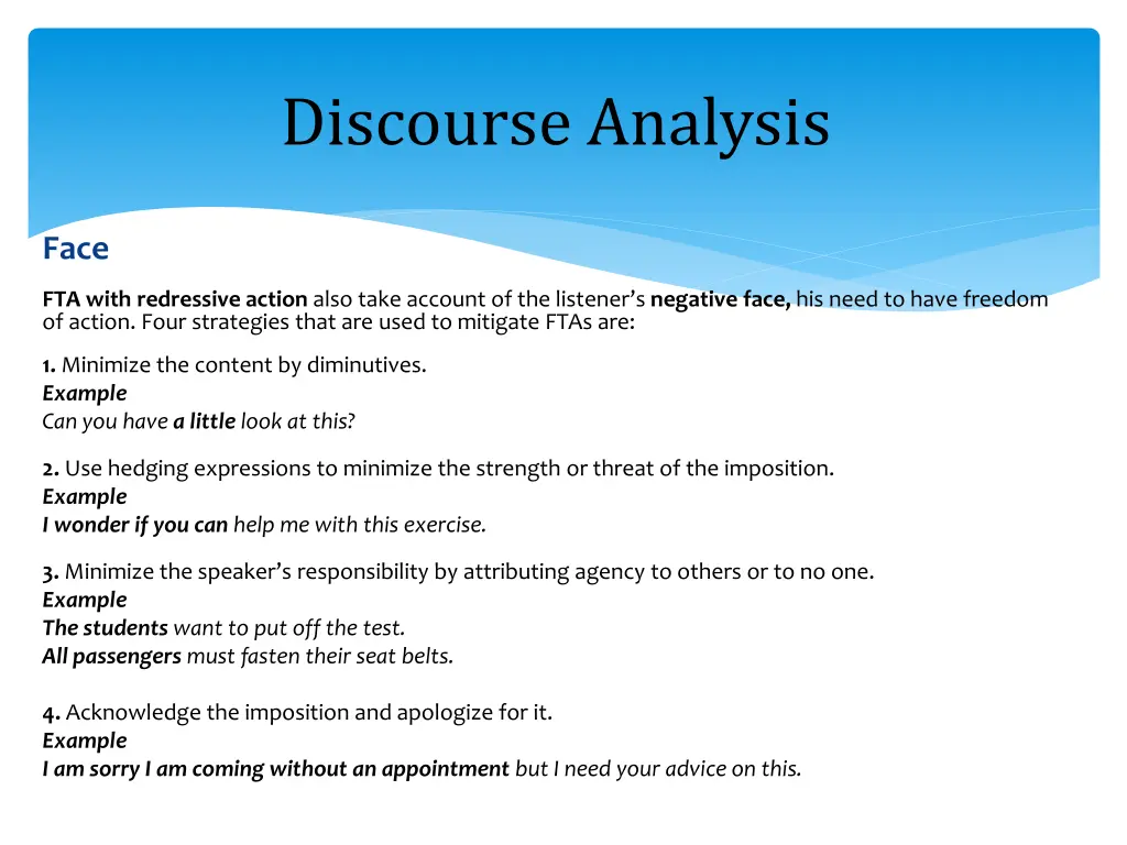 discourse analysis 23