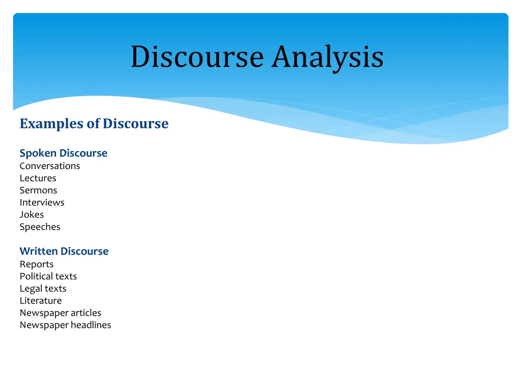 discourse analysis 3