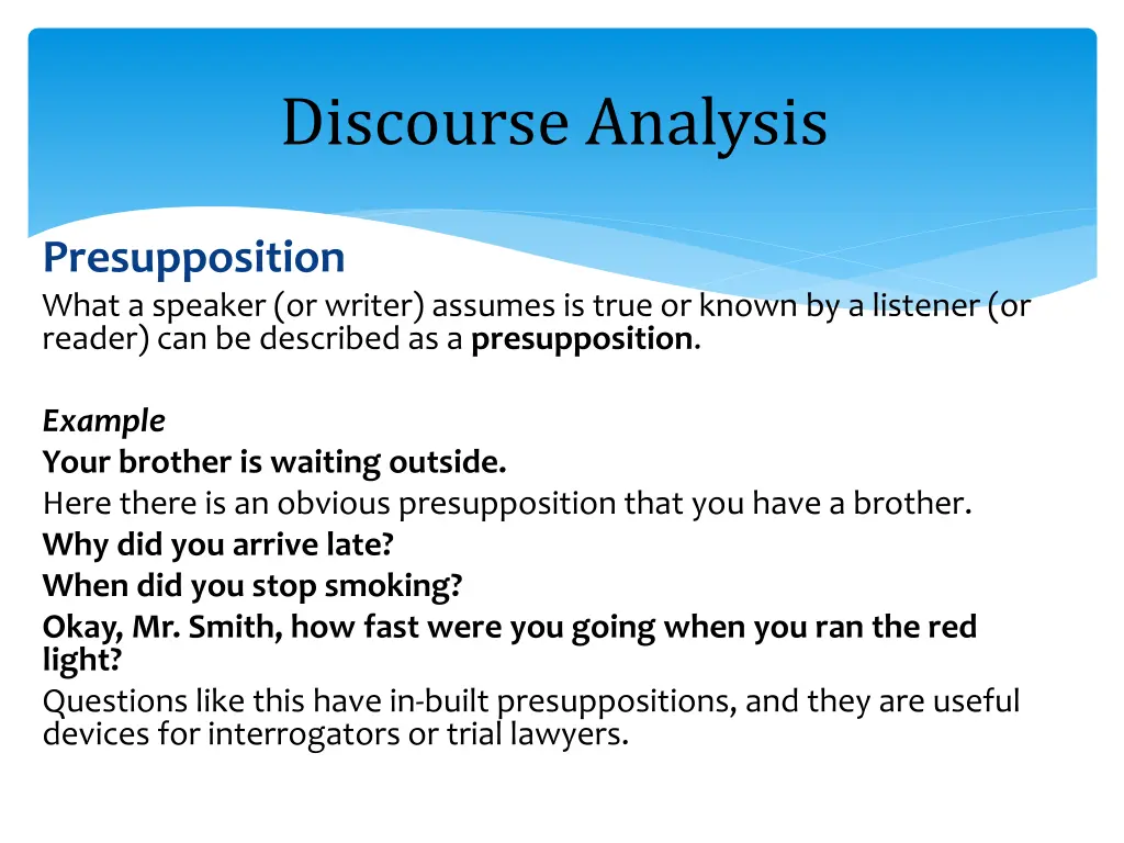 discourse analysis 30